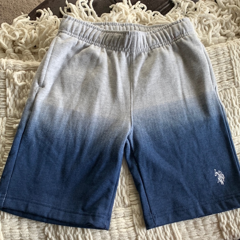 Like new!  Us Polo  warm sweat shorts!  Size S 6/7